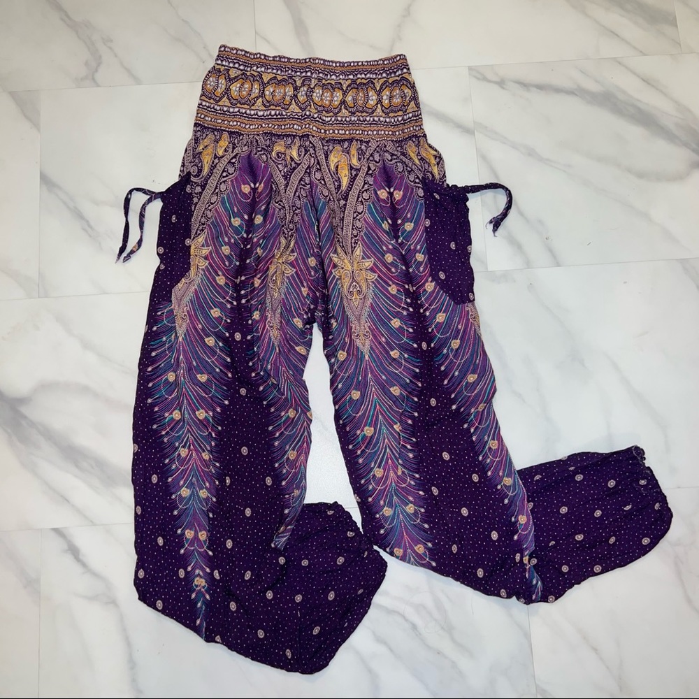 Gypsy Purple/Yellow Ballon Pant